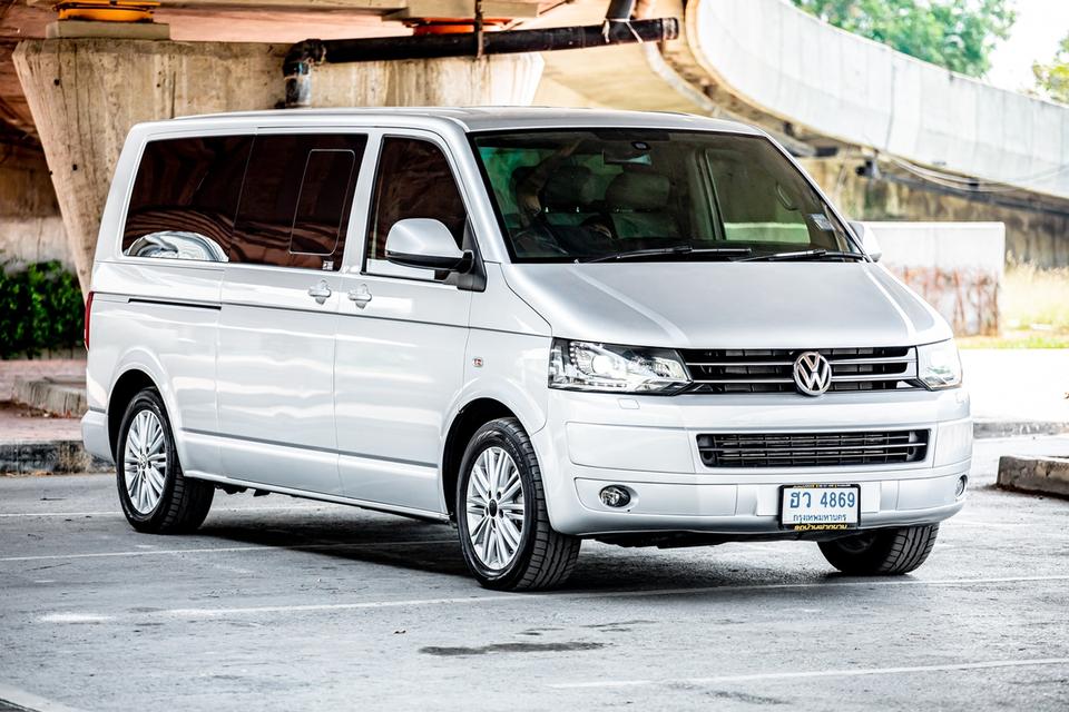 Volk Caravelle 2.0 TDI LWB ปี 2016 สีเทา เครื่องดีเซล เบาะรถเข็น 3