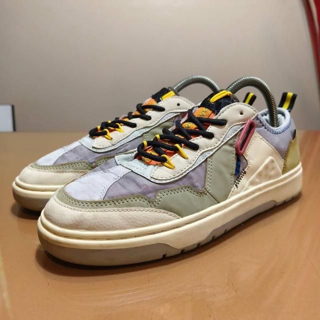 ZARADNWR MULTICOLORED TREK TRAINER SNEAKERSSize. 40/26 cm⭐️⭐️⭐️⭐️ Pre-owned/ Good Condition🔥 Price : 590฿ รูปย่อยที่ 1