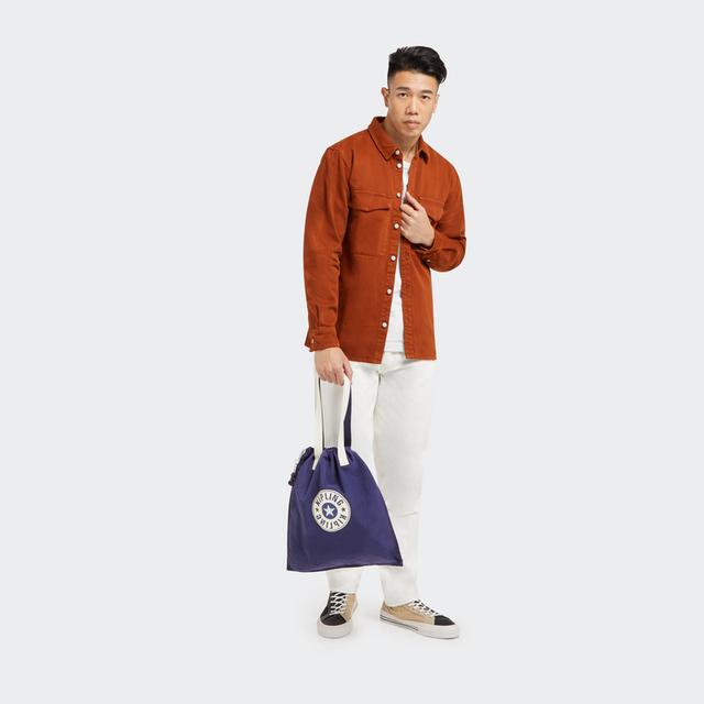 (พร้อมส่ง/ของแท้ค่ะ💯🐒) กระเป๋า Kipling new hiphurray tote bag 3 สีค่ะ รูปที่ 9