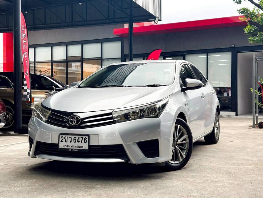ขายรถ Toyota Altis 1.6E CNG ปี 2015 สีเทา เกียร์ออโต้