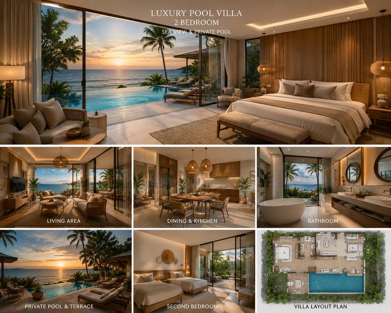 🏝️ ขายที่ดินติดทะเล ดอนสัก สุราษฎร์ธานี โฉนด น.ส.4 จ. (Land Title: Chantel (Nor Sor 4 Jor) Full Ownership 9