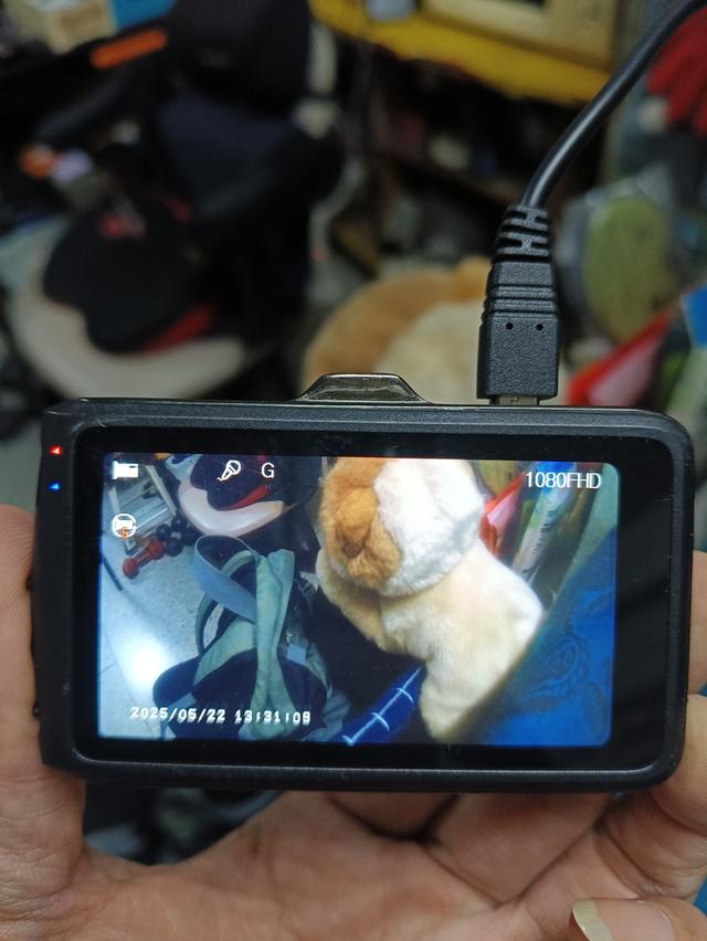 กล้องหน้ารถยนต์ Full HD 1080P คมชัด กลางคืนมีอินฟาเรด หน้าจอ LCD (ขายเฉพาะตัวเครื่อง) รูปที่ 10