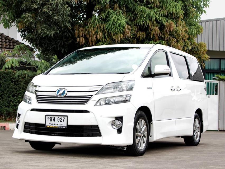 ขาย Toyota Vellfire 2.4 ahybrid ปี12