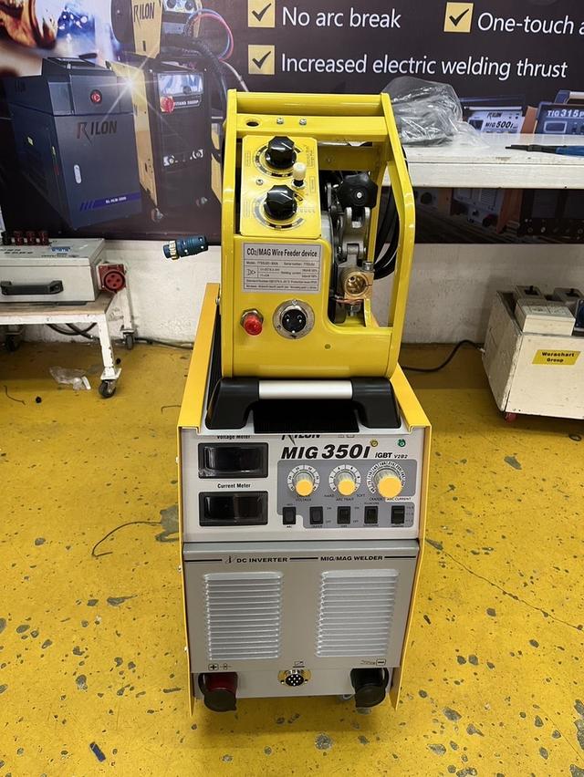 MIG350I 380V RILON เครื่องเชื่อมซีโอทู ฟีดแยก เชื่อมฟักซ์คอร์ รูปที่ 2