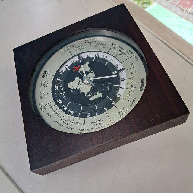 นาฬิกา Seiko World time มือ1 วินเทจ รูปที่ 3
