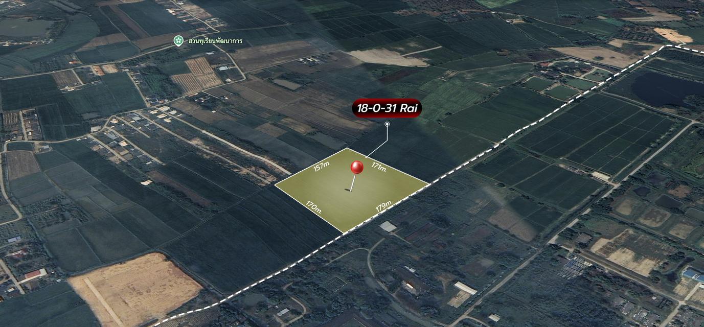 ขายที่ดินเปล่า ผังสีชมพู พื้นที่ 18 ไร่เศษ ต.ริมกก อ.เมือง จ.เชียงราย 1