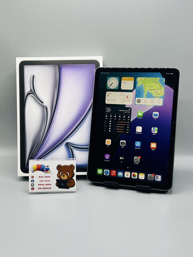 iPadAir7 128gb WiFi แบต100% ประกันข้ามปี นัดรับได้ครับ