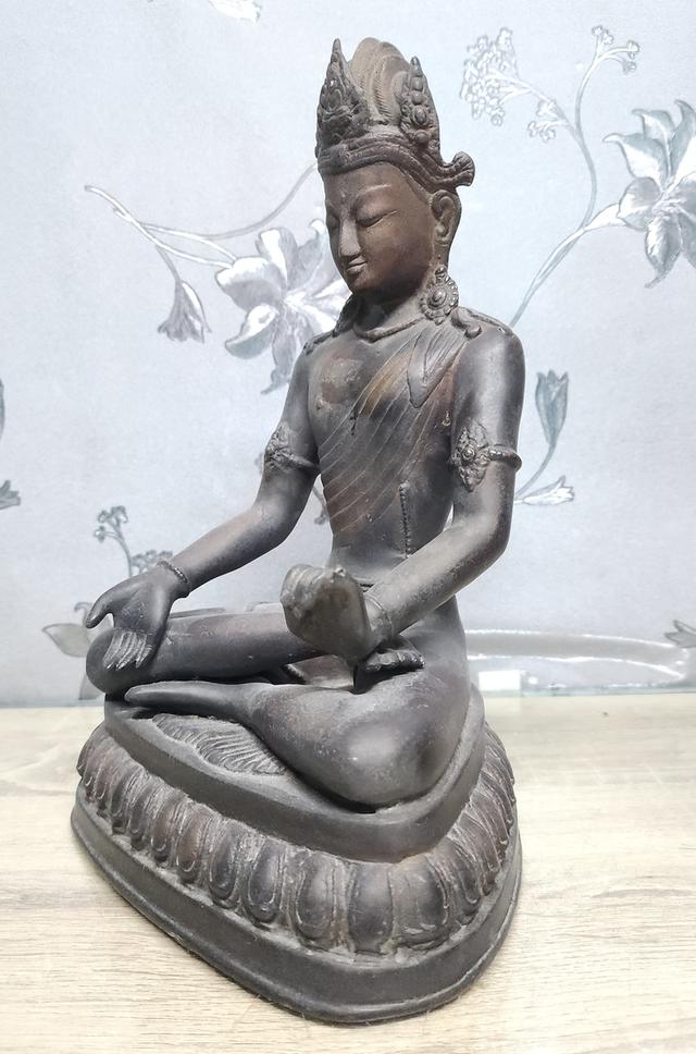 พระโพธิสัตว์เนื้อสำริด. line. amulet1999 รูปย่อยที่ 3