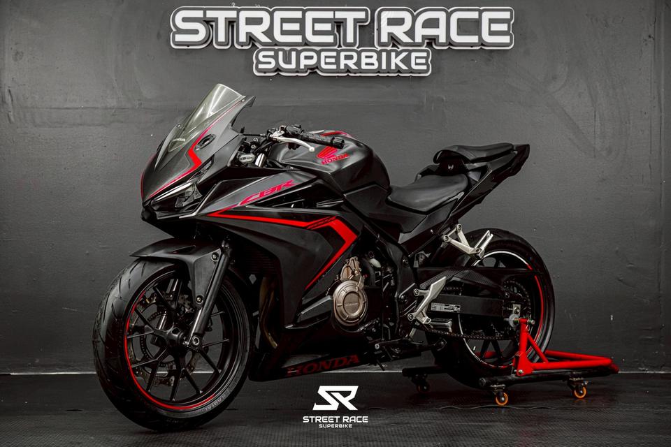 HONDA CBR500R 2020 สีดำแดง รูปที่ 4
