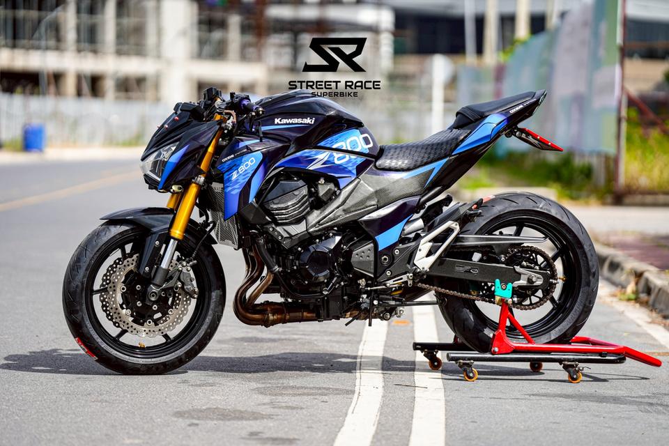 2016 Kawasaki 🔥Z800 ปี 2016 | น้ำเงินลายแต่ง หล่อดุ 4 สูบ ราคาเร้าใจ! 🔥 10