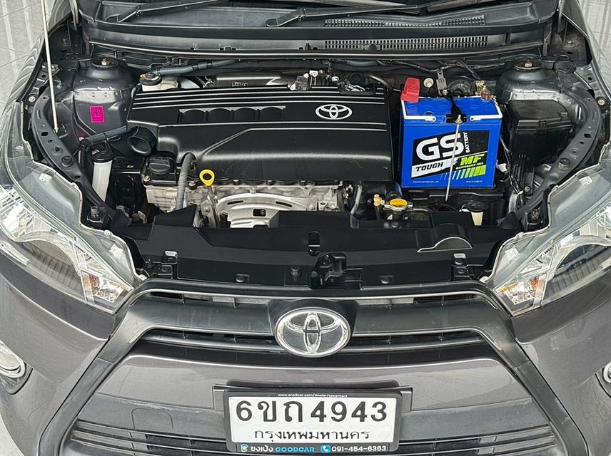 Toyota Yaris 1.2J เบนซิน เกียร์ออโต้ ปี2016