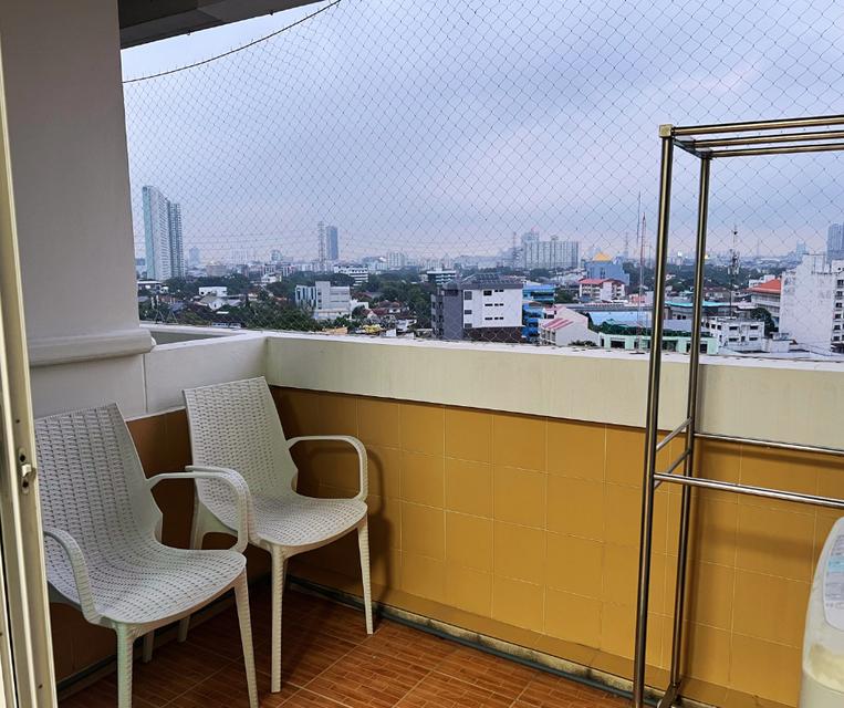 ขายคอนโดบ้านประชานิเวศน์ ห้องมุม 2 นอน 64 ตร.ม. ชั้น 9 วิวโล่ง ลมดี เฟอร์ครบ 8