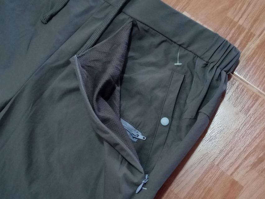 Find-Out กก.สไตล์ outdoor ผ้าไนลอนผสม แห้งเร็ว ยืดหยุ่น ระบายอากาศ ขอบเอวยางยืด+เชือกรูดกระชับ สภาพดีมาก ไม่มีตำหนิ รูปย่อยที่ 2