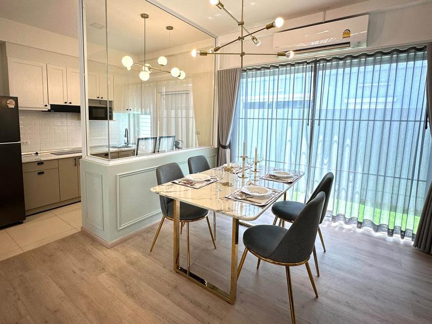 ให้เช่า บ้านทาวน์โฮม2 ชั้น  INDY 2 Bangna–Ram 2  บ้านใหม่ บ้านใกล้สวน หน้าบ้านไม่ชนใคร 13