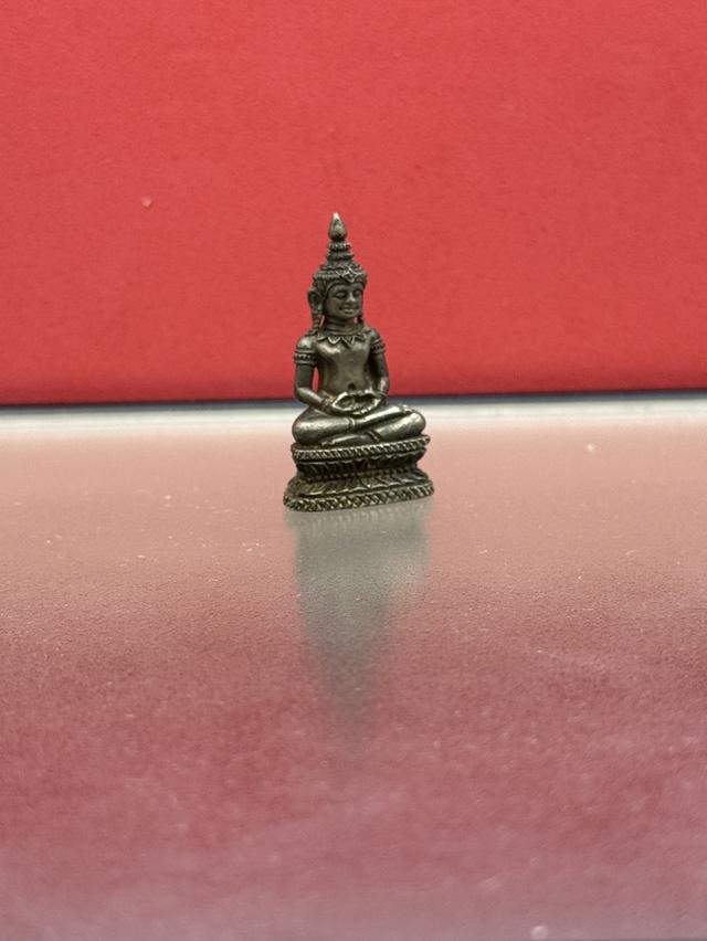 พระกริ่งอุดมวรเวท รุ่นไตรมาส ปี 2538 หลวงปู่เจียม วัดอินทราสุการาม จ.สุรินทร์ เนื้อนวะโลหะ กล่องเดิม 4