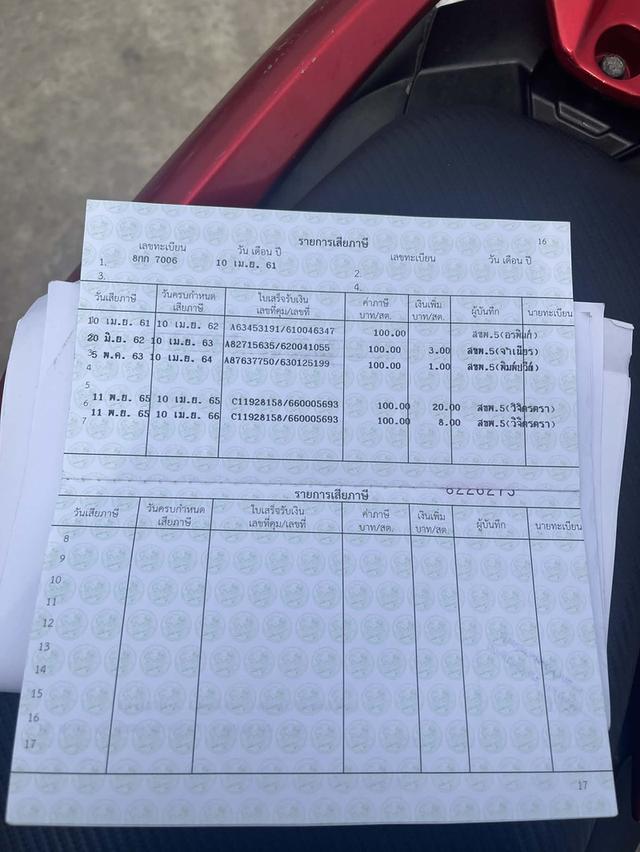 รถมอเตอร์ไซค์มือสองเจ้าของขายเอง รูปที่ 10