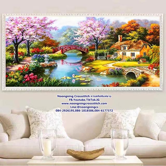 ร้าน Noongning Cross stitch ครอสติสพิมพ์ลาย จำหน่ายอุปกรณ์ครอสติส ภาพติดเพชร642 1