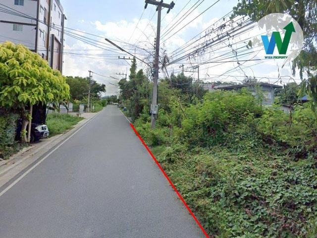 ขายที่ดินติดถนน 360 ตร.ว. ย่านคลองสาม ปทุมธานี ใกล้แหล่งชุมชน 7