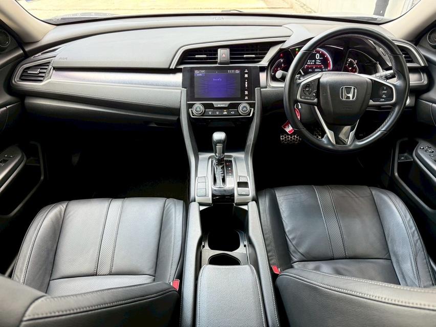 HONDA CIVIC 1.5TURBO RS TOP 2016 สีเทา มือเดียว เข้าศูนย์ทุกระยะ 6