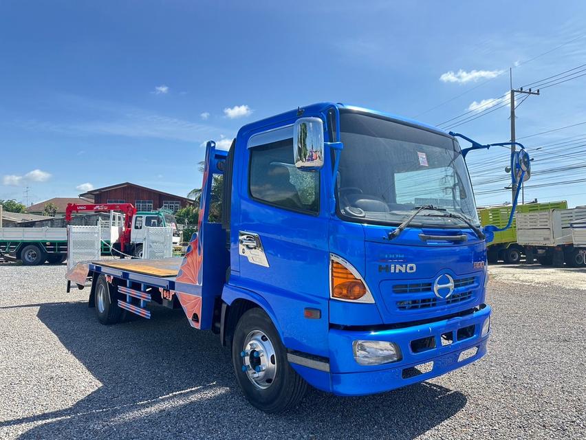 Hino Mega 145 แรง 6 ล้อ กระบะเทเลอร์  4