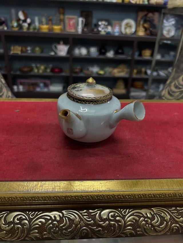 กาน้ำชาเซรามิก เขียนลาย (ตำหนิตามภาพ) 2