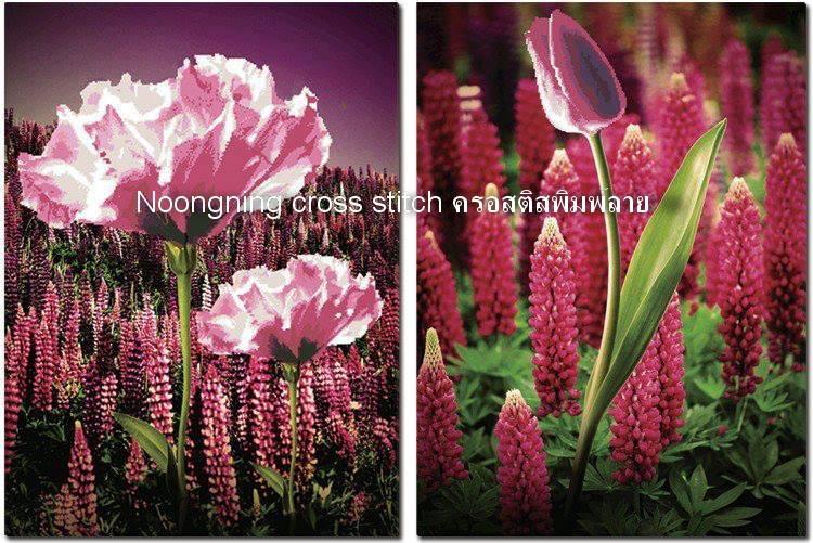 ร้าน Noongning Cross stitch ครอสติสพิมพ์ลาย จำหน่ายอุปกรณ์ครอสติส ภาพติดเพชร1057 4