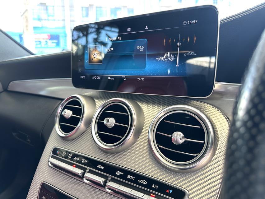 MERCEDES BENZ C220d AMG ปี2019 เครื่องยนต์ดีเซล ไมล์น้อย 10