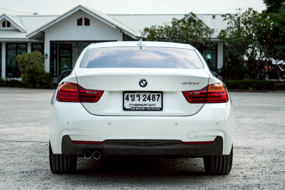 รหัสรถ CBL2487 BMW 420d 2.0 Coupe M Sport F32 AT 2016 6