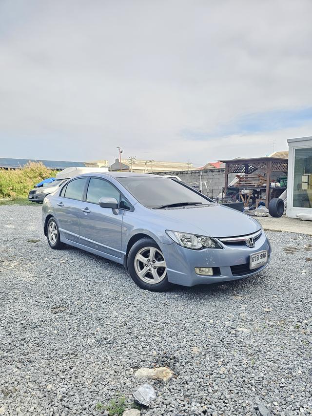 HONDA CIVIC FD 1.8 AIRBAG ABS AUTO ปี 2007 พร้อมเลขทะเบียนจอง 996 กทม มือเดียวป้ายแดงเครื่องดี เกียร์ดี ช่วงล่างดี สีสวย ภายในสวยเบาะหนัง