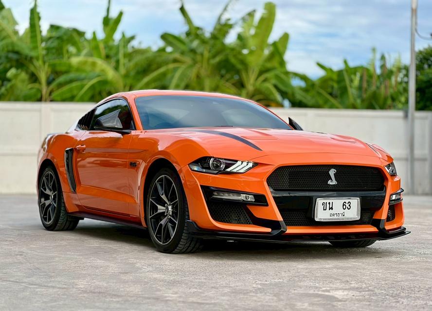 ปี 2020 FORD MUSTANG, 2.3 โฉม ปี15-ปัจจุบันสีส้ม เกียร์ออโต้ เครื่องเบนซิน