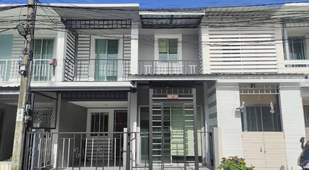 ขาย/ให้เช่า บ้านทาวเฮ้าส์ 2 ชั้น 3 นอน 2 น้ำ ซ.รามอินทรา117 1