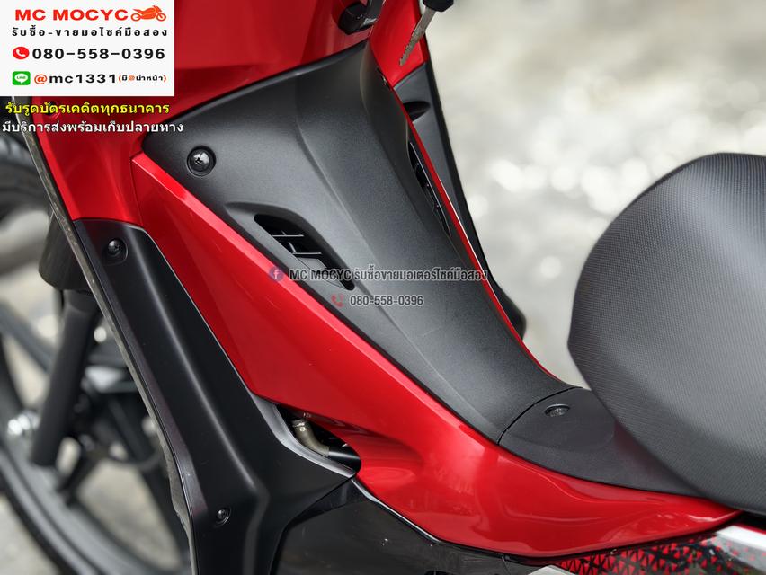Wave 110i 2024 วิ่ง3000โลแท้ รุ่นTopล้อแมคสตาดมือ รถบ้านแท้มือเดียว สภาพป้ายแดง No1093 8