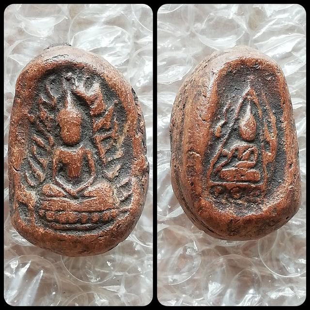 พระเลี่ยง พระขุนแผนใบพุทรา กิมตึ๋งพิมพ์ประคำรอบ พระซุ้มเปลวเพลิงหลังนาง รูปที่ 9