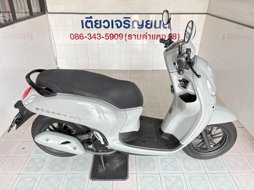 Scoopy Prestige มีสมุดคู่มือ มีรับประกัน รถมือเดียว ใช้งานน้อย สภาพใสกริ๊บ ออกง่าย ไม่ต้องค้ำ วิ่ง5000 ปลายปี67 3