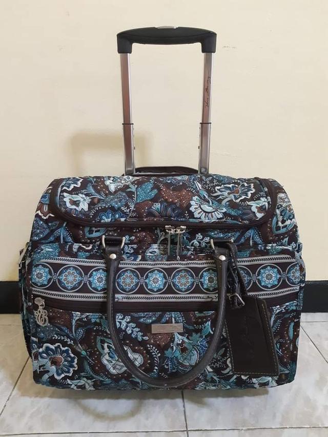 Vera Bradley Java Blue Paisley RollingTravel 3