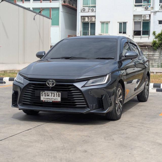 toyota yaris ativ 2024 สวย ไมล์น้อย
