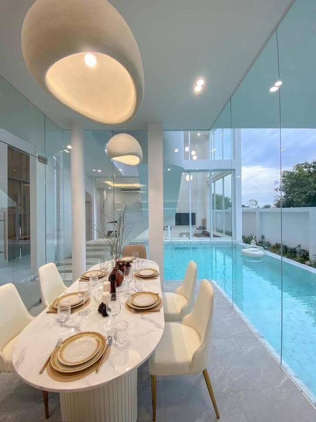 Pool villa style minimal for rent Pattaya  2