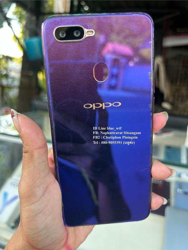 OPPO F9 จอ6.3นิ้ว 4G 2ซิม Rom64Ram6 สภาพสวยตามรูป ใช้งานปกติ ใช้ได้ทุกซิม รูปย่อยที่ 2