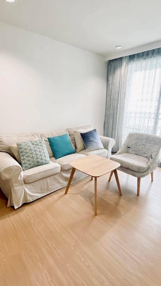 ให้เช่า คอนโด Plus​ ​38​ Condominium​ 48 ตร.ม​ 1​ นอน​  ชั้น​ 8 พร้อมเฟอร์ 2