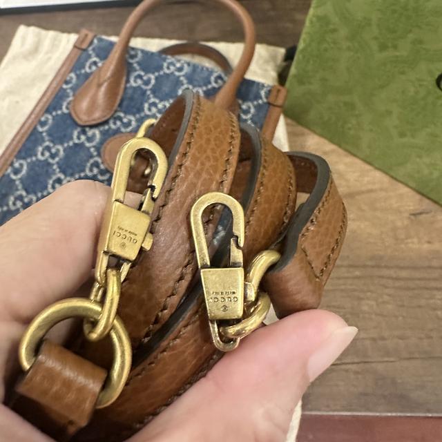gucci mini tote bag unused รูปที่ 9