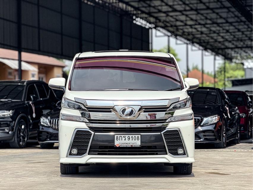 รหัสรถ WRT9108 2016 TOYOTA VELLFIRE, 2.5