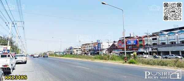 ที่ดินสีม่วง 2 ไร่เศษ ถมพร้อม ใกล้ถนนสาย 5 พร้อมไฟฟ้า–ประปาครบ เข้า–ออกสะดวก เหมาะสร้างโรงงาน โกดัง หรือเก็บไว้ลงทุน -KK1348S 5