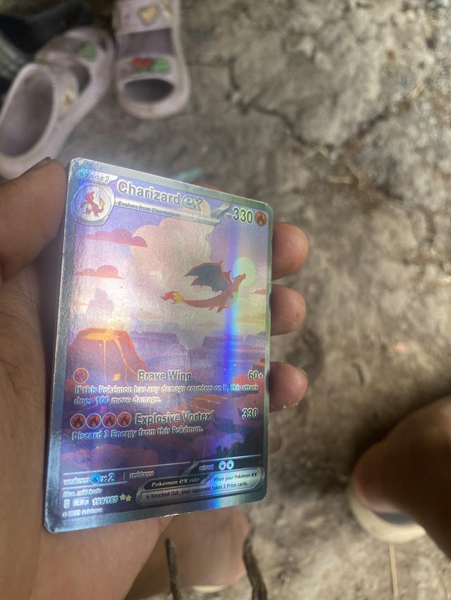 Charizard ex 151 199/165 รูปที่ 3