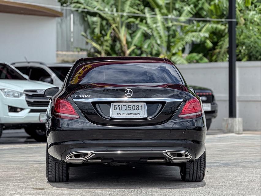 รหัสรถ WRT5081 2019 BENZ C-CLASS, C300e AVANTGARDEW205 จดทะเบียนปี 2020 สีดำ เบนซิน/ไฟฟ้า