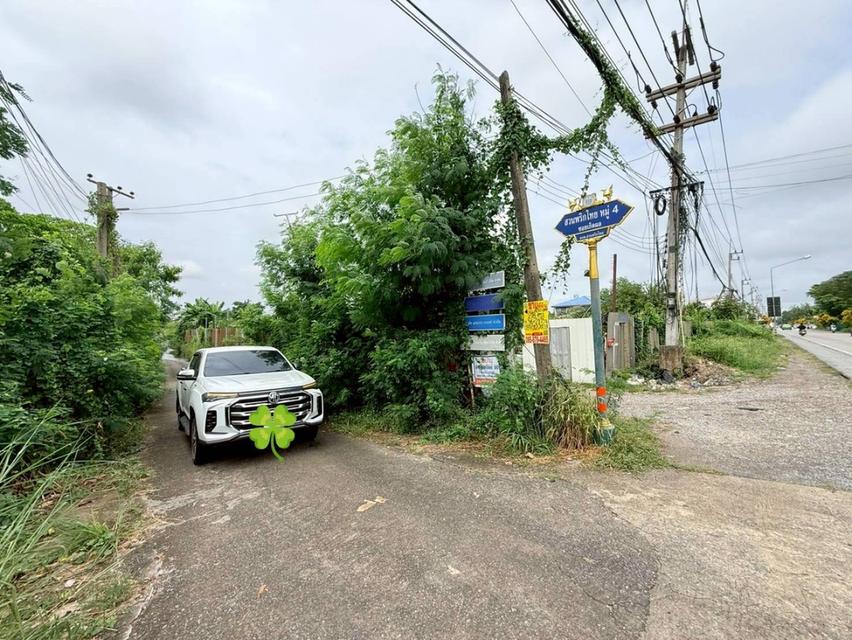 Vายที่ดินใกล้เวิร์คพอยท์ 218 ตารางวา ถมสูงทั้งแปลง ถนนเลียบคลองเปรม  อ.เมืองปทุมธานี จ.ปทุมธานี 7