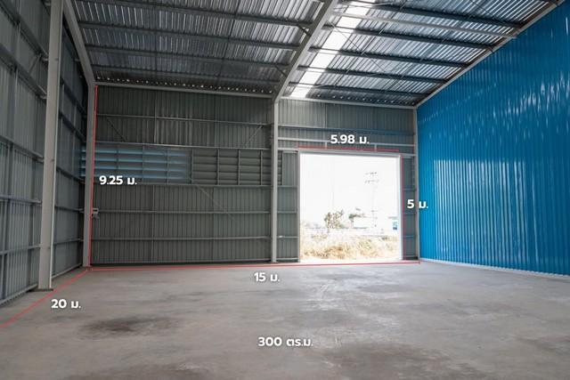 รหัสC6796 ให้เช่าโกดังสร้างใหม่ ขนาด 300-900 ตารางเมตร ย่านคลองสี่ คลองหลวง ปทุมธานี 6