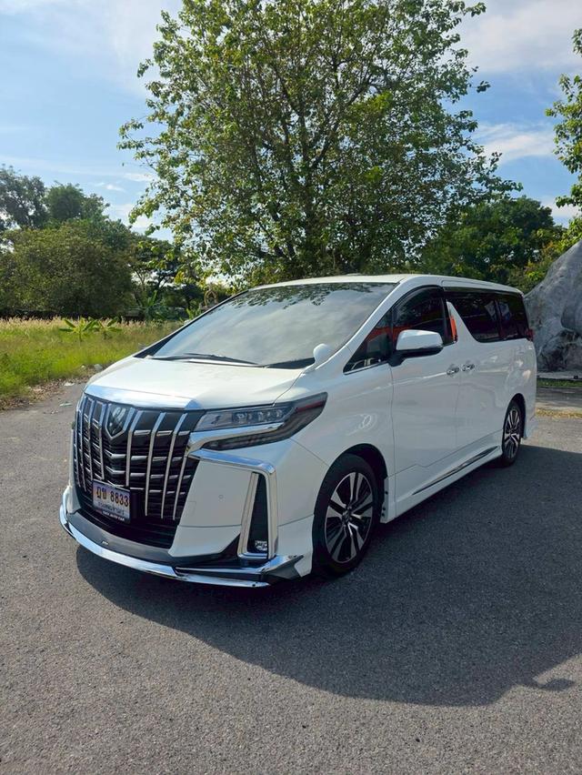 Toyota ALPHARD 2.5SC PACKAGE สีขาว ปี 2024 ไมล์ 60,000 กม.