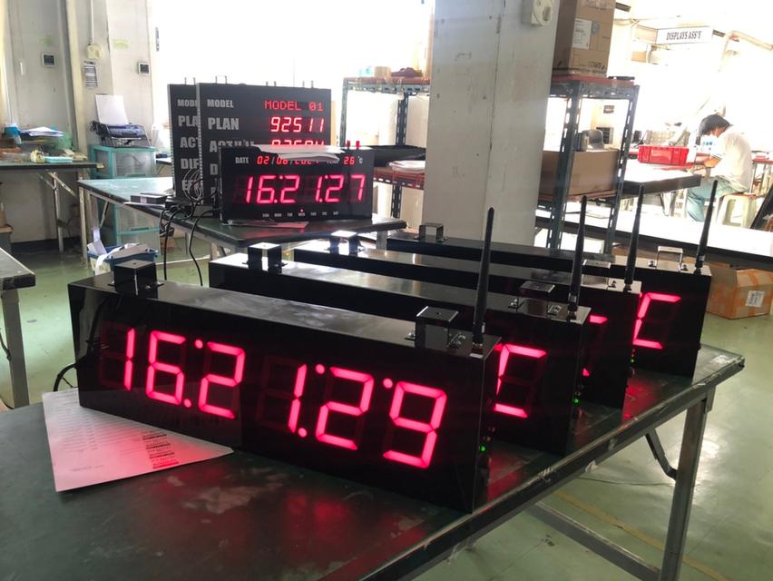 นาฬิกาดิจิตอล นาฬิกาแขวนผนัง นาฬิกาขนาดใหญ่ DIGITAL CLOCK CK-404 2