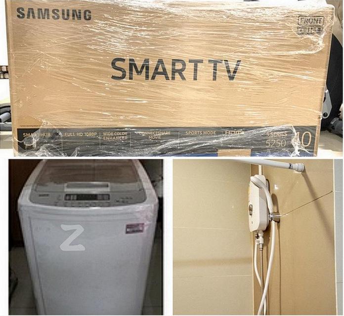 Condo Airlink Residence ใกล้ Airport Link ลาดกระบัง ห้องมุม 32 ตารางเมตร ชั้น7 อาคาร 2 หน้าโครงการ ตกแต่งครบ (ขายพร้อมผู้เช่า) 5