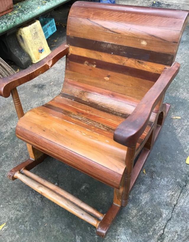 เก้าอี้ไม้ประดู่ 2